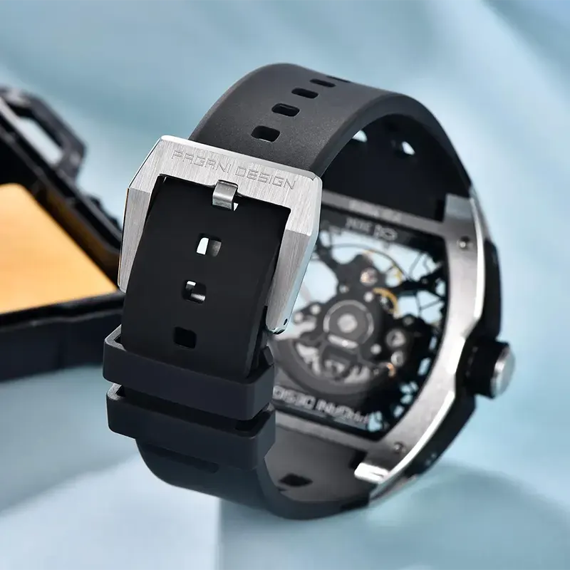 Pagani Design Skeleton Dial Automatic  Men's Watch- PD-YS018